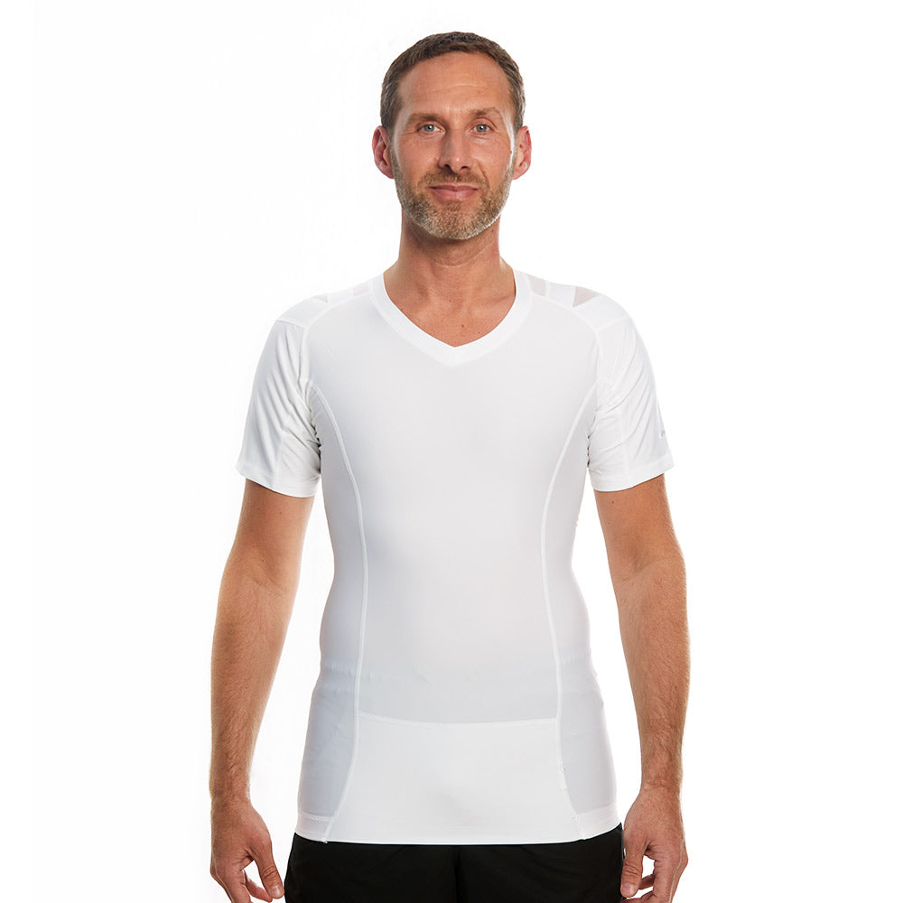 Posture Shirt™ - hombre (blanco)